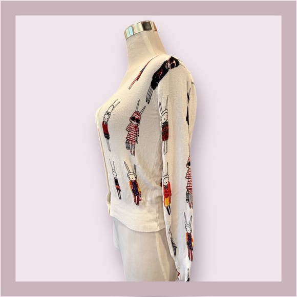 Lora Febian Rabbit Cardigan - Picture 4 of 5